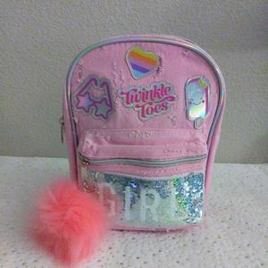 Kids Twinkle toes mini backpack